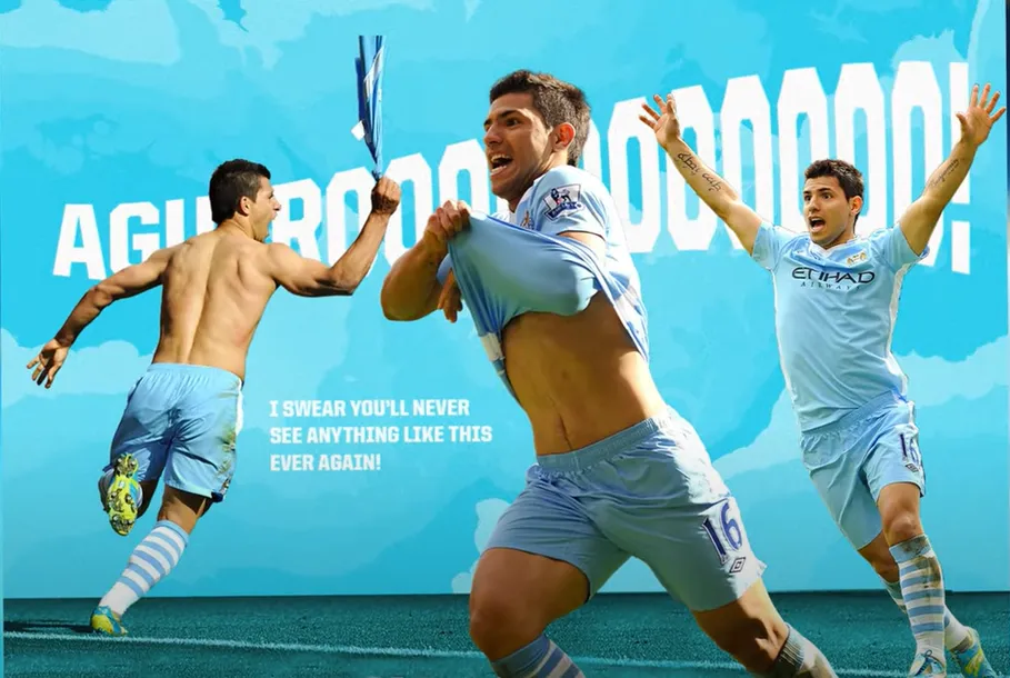 Vì Sao Bạn Yêu Man City? 2 Aguero và Bàn Thắng Mang Lại Vô Địch Premier League